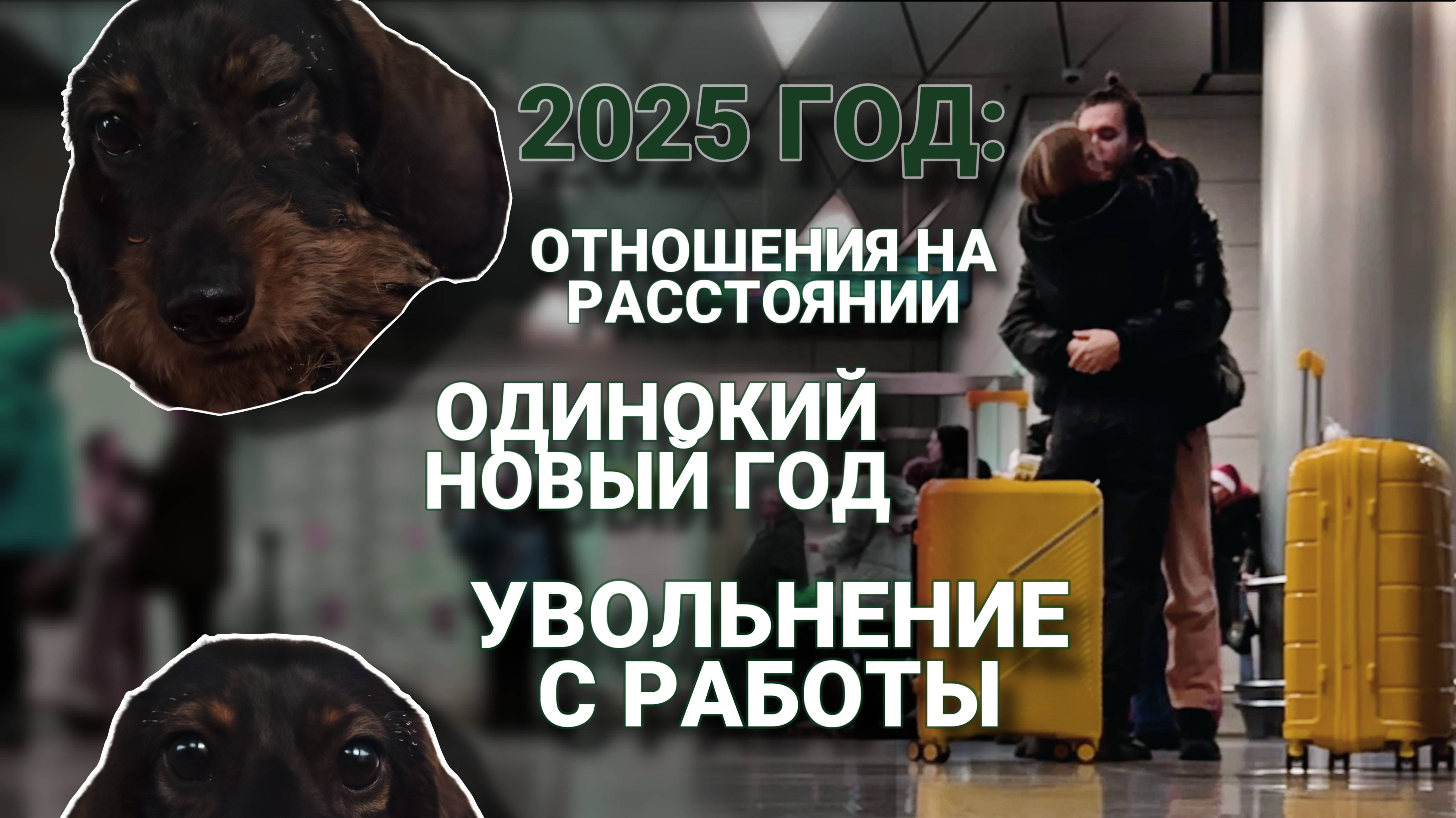 2025 начало: меня уволили | отношения на расстоянии | новый год в одиночестве