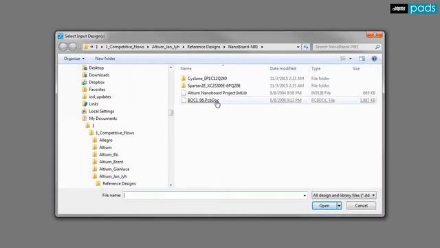 Translate Altium to PADS