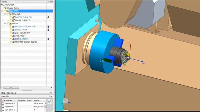 NX CAM | Video Tips - Mill Turn capabilities overiew