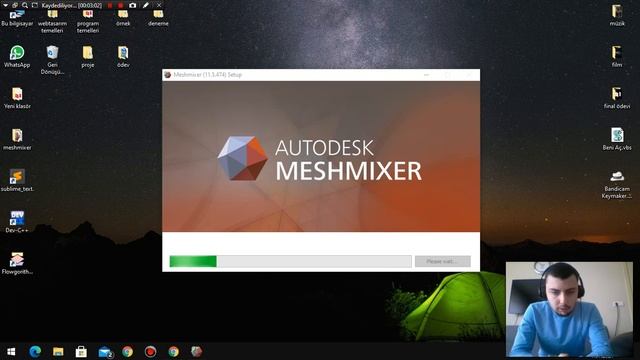 MESHMİXER PROGRAMIN KURULUMU