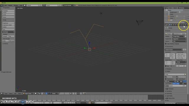 Blender Setup & Wiggly Glass Sculpture