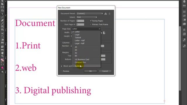 indesign cc tutorial 2017 for begginers in telugu | graphic ,web ,digital marketing