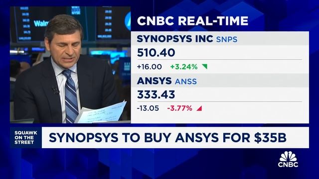 Faber Report: Synopsys to buy graphics software maker Ansys in $35 billion tech deal