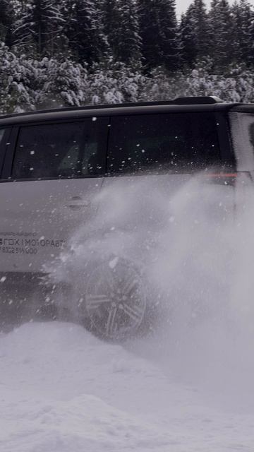 ROX 01 в снегу