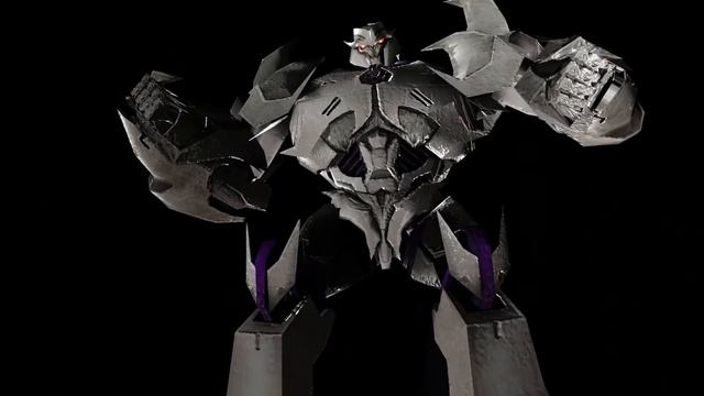 Blender 3.2 Spiderman vs Megatron further scene blocking