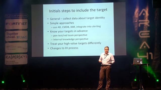 Area41 2016: Mark Baenziger: An internally focused cyber threat intel program