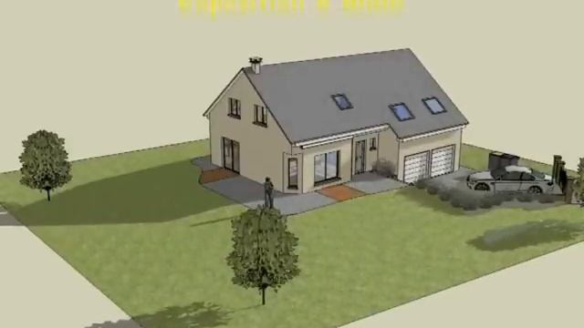 MAISON 3D PAR GOOGLE SKETCHUP