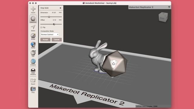 Getting started with Meshmixer