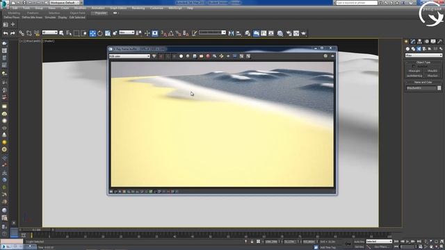 TUTORIAL - Crear Playa - 3ds Max 2015 - Vray