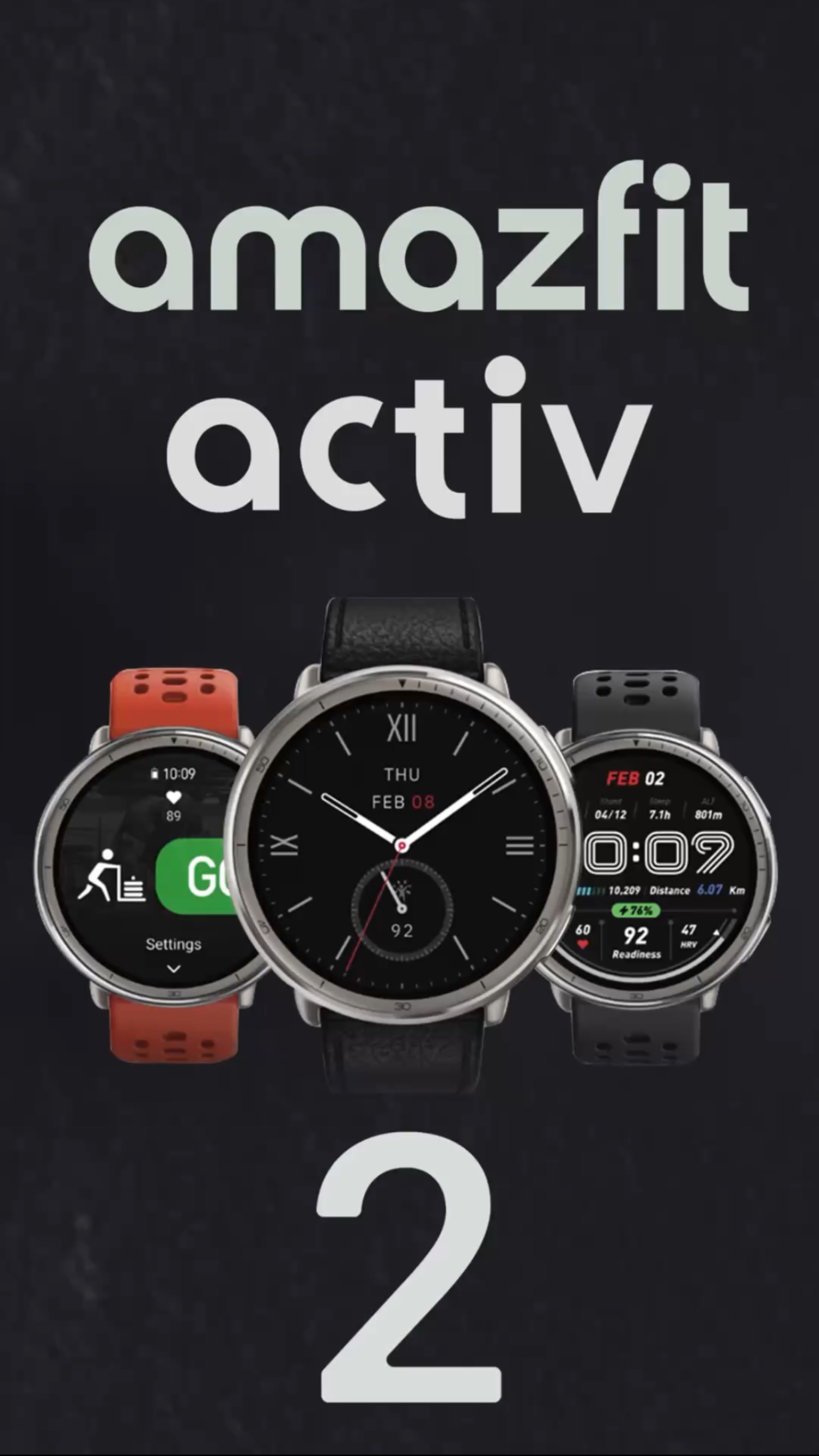 Amazfit Active 2 – Часы, которые не сдаются