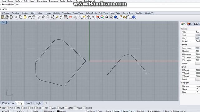 Reverse Fillet command for Rhino 5