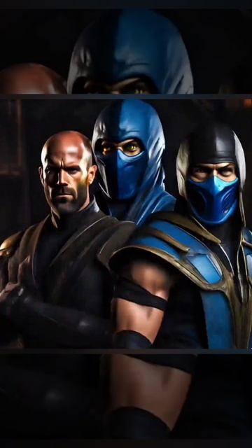 Джейсон Стэйтэм в образе Саб-Зиро Mortal Kombat