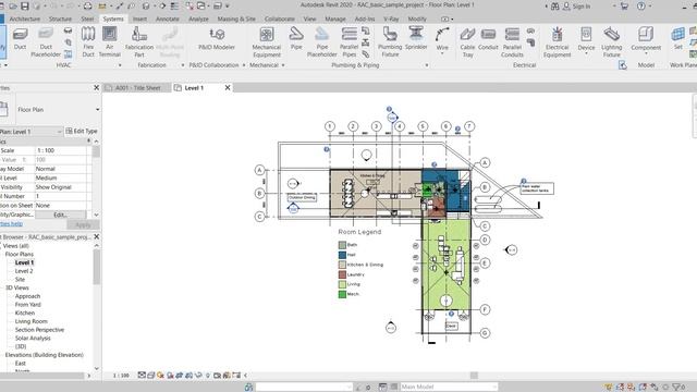 Revit 2020 - Tutorial for Beginners Lesson-1 (User Interface)