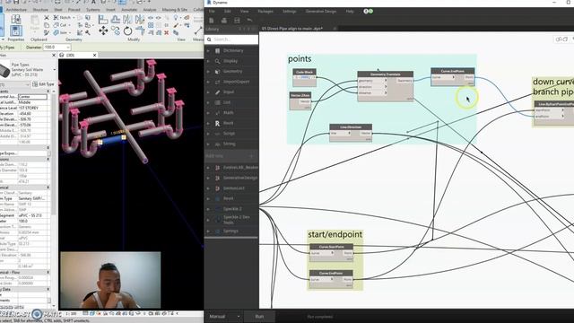 Revit MEP sloped pipes and Alignment Tutorial