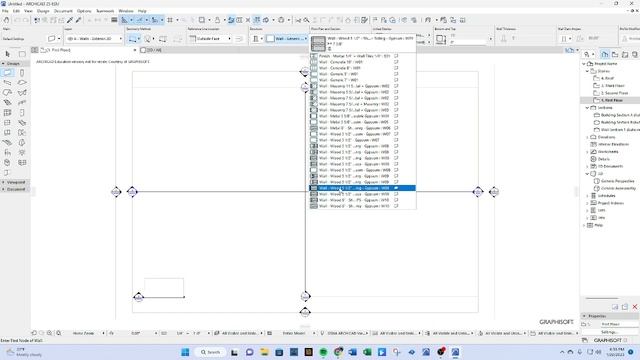 ArchiCAD Video Basic House Part 1 - Exterior Walls
