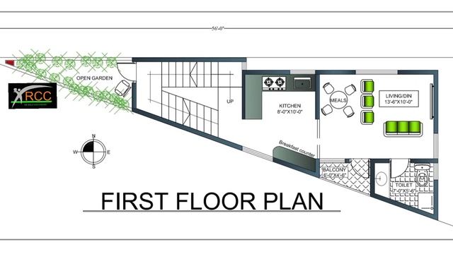 RCC PRESENTS A TRIANGLE SHAPE PLOT@bannerghatta Bangalore (560sqft)COTTAGE DESIGN VIDEO