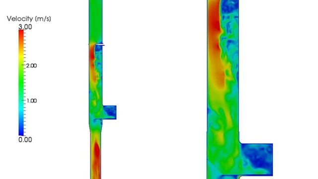 CFD Solution of the Flow through a Filter