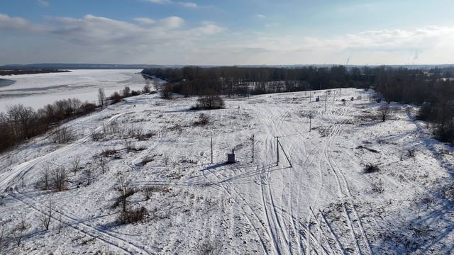 Строительство ЛЭП в Артемовских лугах.