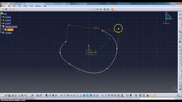 catia 2 dimensioning an arc length  CATIA Mechanical Design V5 6R2013