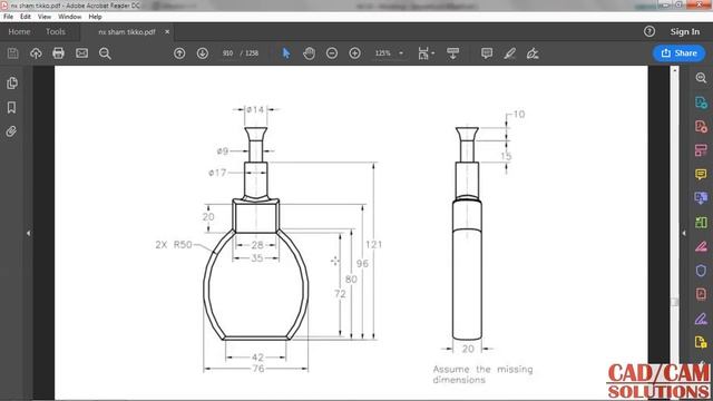 NX CAD #Advanced Surfacing #Water bottle tutorial