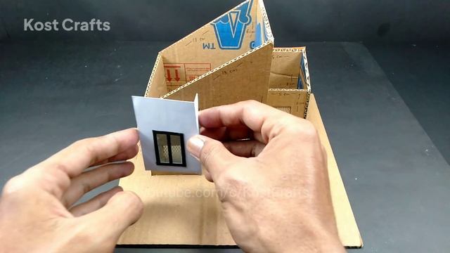 Tutorial Cara Membuat Miniatur Rumah Dari Kardus | Rumah Minimalis