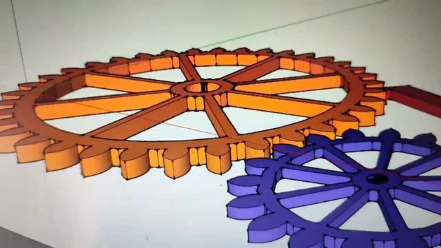 •Corona y piñón en sketchUp| Fernando Arcas