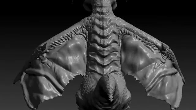 Dragon modelado en zbrush