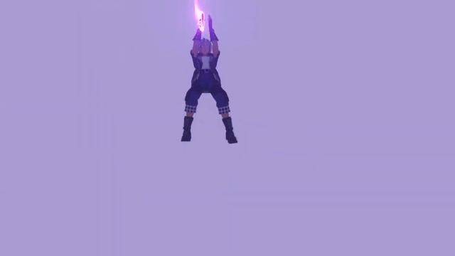 Blender animation practice: Riku Combo with VFX