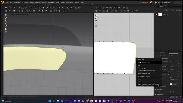 №2. 3d modeling sofa and armchair Baxter Dalma Autodesk 3ds max