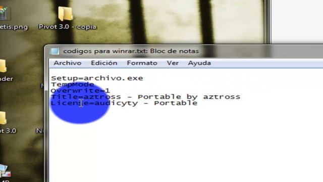 como hacer un programa portable con winrar