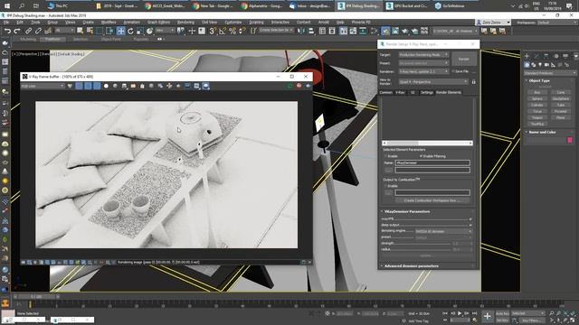 Using V Ray Next Rendering Engine inside Autodesk 3ds Max 2020