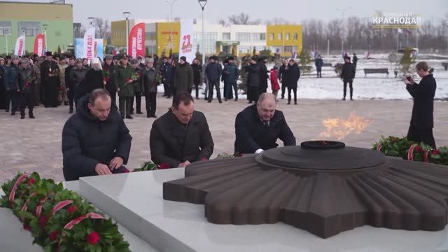 Годовщина начала СВО, новый памятник Защитникам Отечества в Краснодаре. Новости 24 февраля