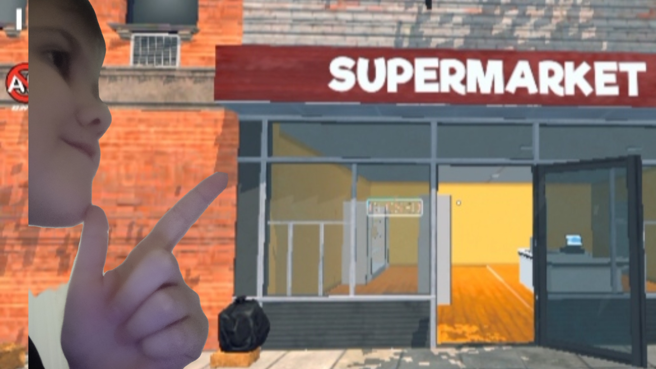 продолжаю играть в super market!