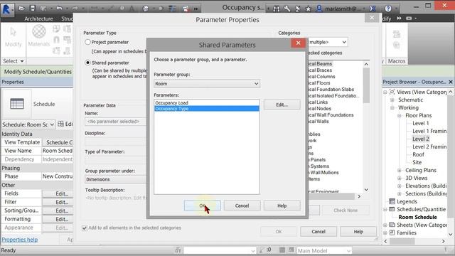 02 REVIT OCCUPANCY LOAD TAGS DYNAMO INTRO SHARED PARAMETERS