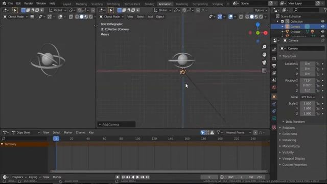Alien Planet Animation l My Blender Progress #145