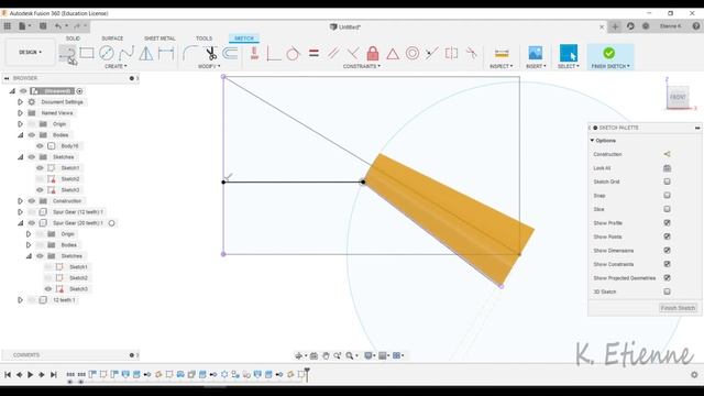 Bevel Gear - Fusion 360