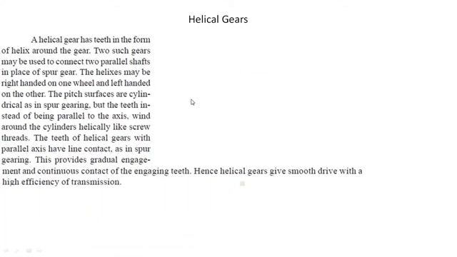 Minimum No  of Teeth, Spur Gear, Helical Gear