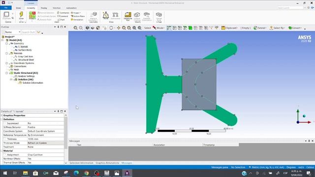 Ansys Workbench/Practica #10