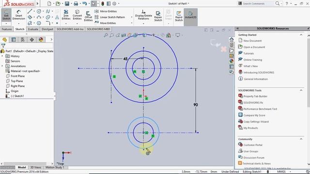 Solidworks Tutorial for beginners Exercise 02 | in urdu hindi