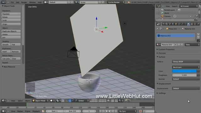 Blender Tutorial For Beginners: Cloth Napkin