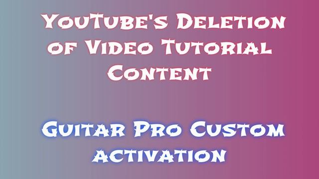 Steps how to Download & Install lifetime key Guitar Pro