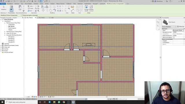 Como aprender REVIT 2022 para iniciantes em um vídeo (DO ZERO A PRANCHA).