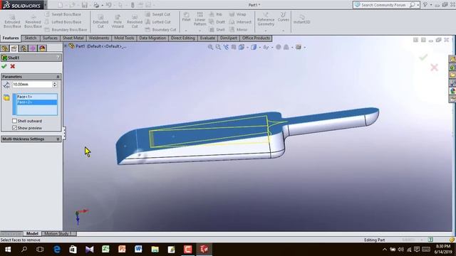 Solidworks Tutorial # Sovel Design