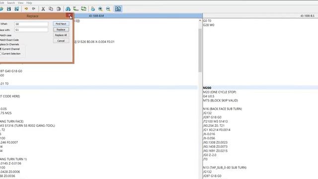 Introduction to the PartMaker Multi Channel Editor MCE