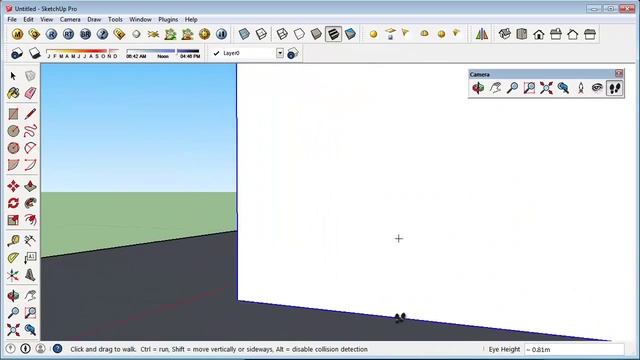 Sketchup Course 7 Using Camera