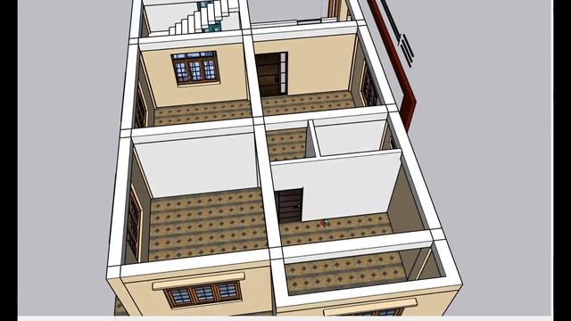 Residential Building Design By Baidya  || Sketchup 3D Work Design
