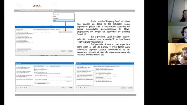 Exportación y Revisión Modelo IFC Revit