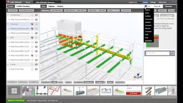 Tekla BIMsight- Building Information Modeling (BIM)