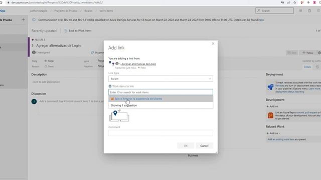 Azure DevOps Creación de Proyectos
