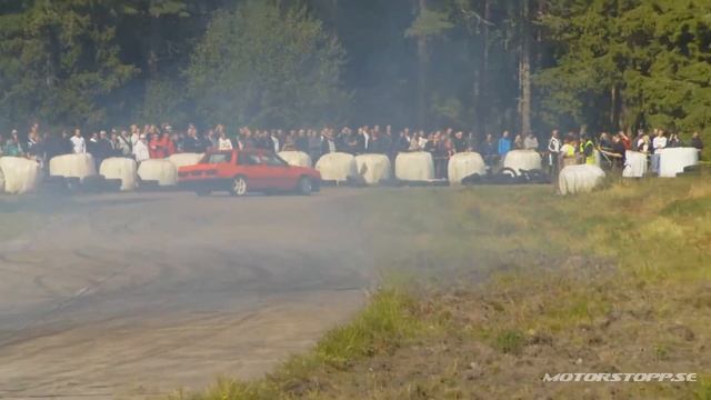 MOTORSTOPP.se - Drifting Lunda 28 aug. 2010 in HD #1